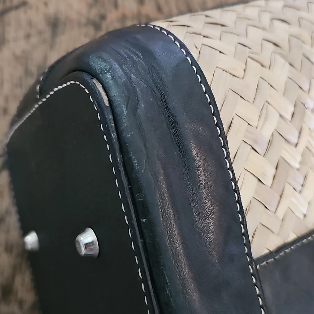 ALEXANDRO YEO Woven Open Top Satchel‎ Handbag